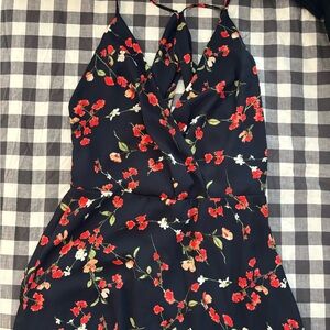 Floral Halter Dress